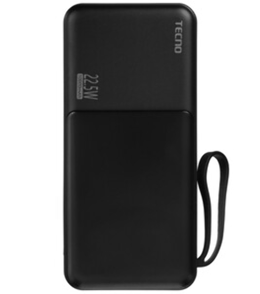 Портативный аккумулятор Tecno OnGO L101 10000mAh 12W 2.4A 2xUSB-A/USB-C черный