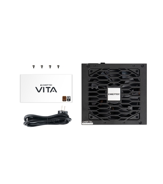 Блок питания Chieftec Vita BPX-750S, 750Вт, 80 PLUS Bronze, 120мм, черный
