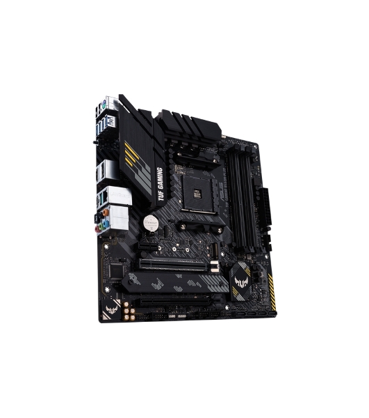 Материнская плата ASUS TUF GAMING B550M-PLUS, AM4, AMD B550, 4xDDR4, 4xSATA, 2xM.2, 1xPCIe 4.0 x16, 1xPCIe 3.0 x16, 1xPCIe x1, 1xHDMI, 1xDP, 1x 2.5Gb LAN, 4xUSB-A 3.2 Gen 1, 1xUSB-A 3.2 Gen 2, 2xUSB-A 2.0, 1xUSB-C 3.2 Gen 2, 5x3.5 мм, 7.1, mATX