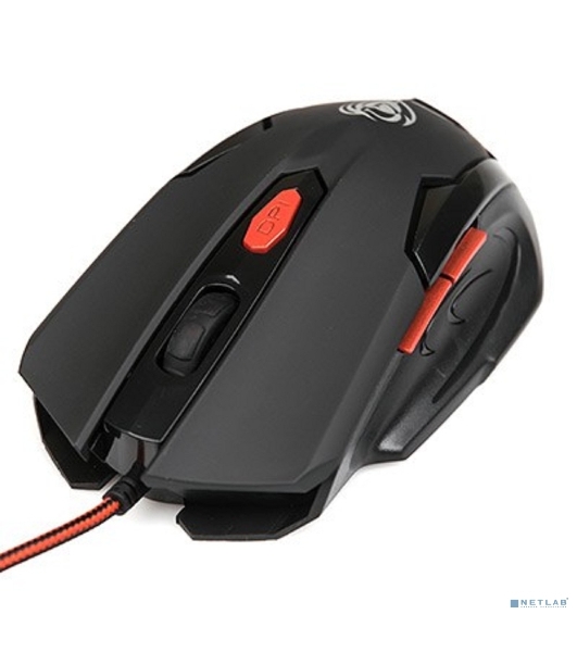 Мышь проводная Dialog Gan-Kata MGK-10U черный, 2400 dpi, USB, кнопки - 6