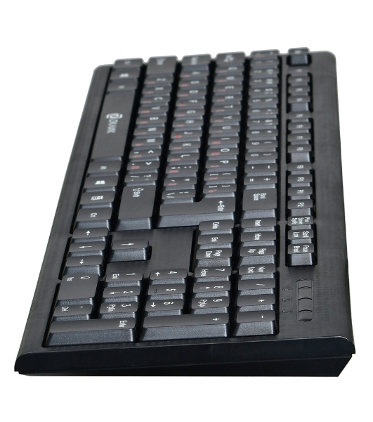 Клавиатура проводная Oklick 120M, USB, черный