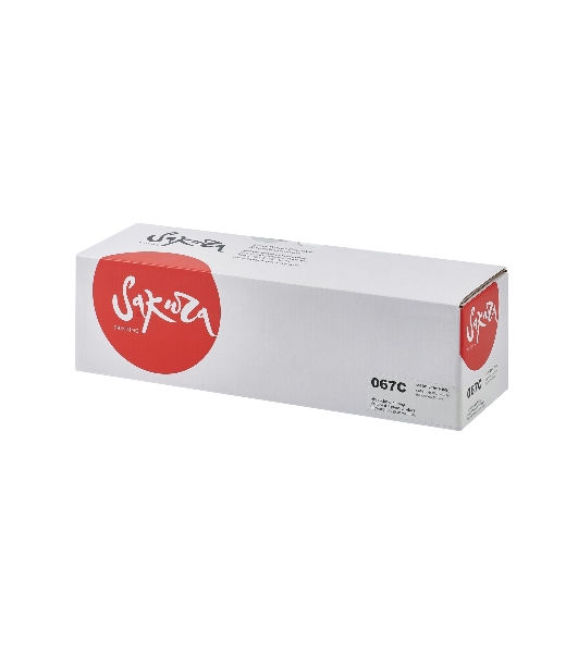 Картридж Sakura 067C (5101C002) для Canon, голубой, 1300 к.