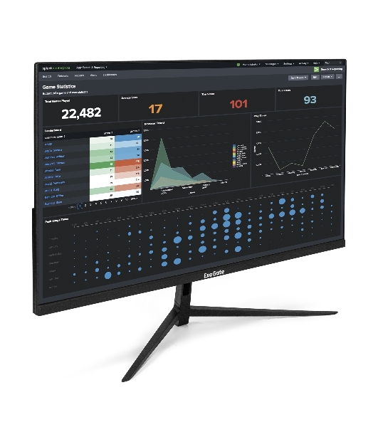 Монитор 27' ExeGate ProSmart EV2707 VA 1920x1080, 75 Гц, 5 мс, 16:9, 250 кд/м2, 1xHDMI, 1xVGA, черный