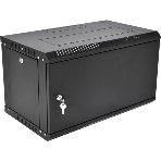Шкаф телекоммуникационный настенный разборный ЦМО ЭКОНОМ 6U (600 x 650) дверь металл, черный (ШРН-Э-6.650.1-9005), фото12