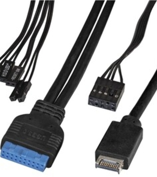 Компьютерный корпус Miditower ExeGate XP-332UC-UNS500 (ATX, БП UNS500 с вент. 12см, 2хUSB 3.0/1хTypeC, аудио, черный)