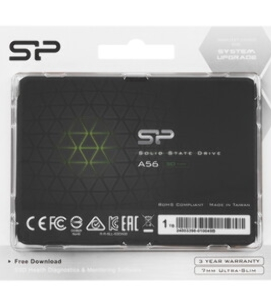 Накопитель SSD Silicon Power Ace A56, 1TB, SATA III, 2.5', R/W 560/530