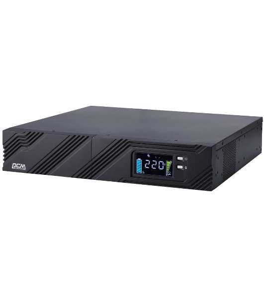 Источник бесперебойного питания Powercom Smart King Pro+ SPR-1000 LCD 800Вт 1000ВА черный