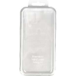 Чехол (клип-кейс) Samsung для Samsung Galaxy A22 LTE Wits Premium Hard Case прозрачный (GP-FPA225WSATR)