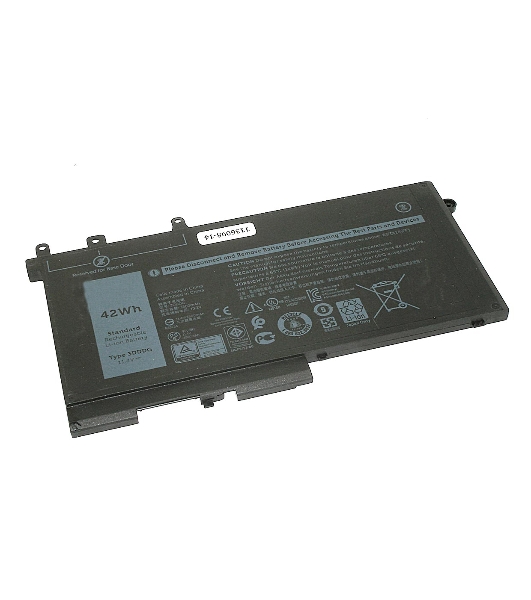 Аккумуляторная батарея для ноутбука Dell 5280 5490 11.4V 4254mAh 4YFVG