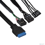 Компьютерный корпус Minitower ExeGate EX291144RUS BAA-105U2-01 (mATX, без БП, 2*USB+2*USB 3.0, аудио, черный), фото4