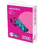 Внешний SSD ADATA SC740, 2TB, USB 3.2 Gen 2 Type-C, R/W 1050/1000, синий, фото7