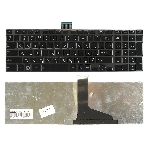 Клавиатура для ноутбука Toshiba Satellite L850 L875 L870 L855 черная c черной рамкой, фото3