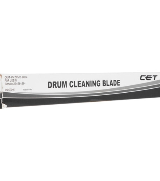 Ракель CET (Wiper Blade) KONICA MINOLTA Bizhub C224/C258/C284/C364 (двухслойный) 300000 стр. (DR313-Blade/DR512-Blade)