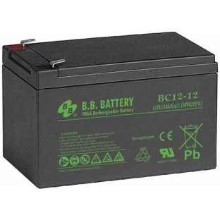 Батарея для ИБП B.B. Battery BC 12-12 (12V 12Ah)