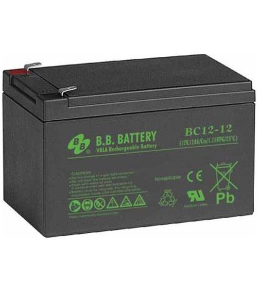 Батарея для ИБП B.B. Battery BC 12-12 (12V 12Ah)