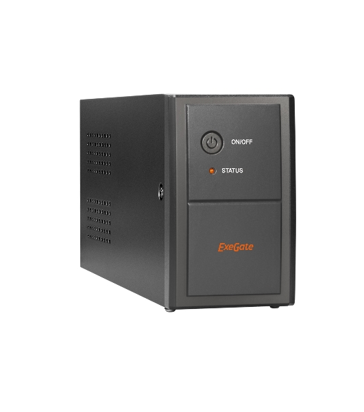 Источник бесперебойного питания ExeGate EP285538RUS Power Back BNB-600.LED.AVR.C13.RJ 600VA/360W, LED, AVR,4*IEC-C13, RJ45/11, черный