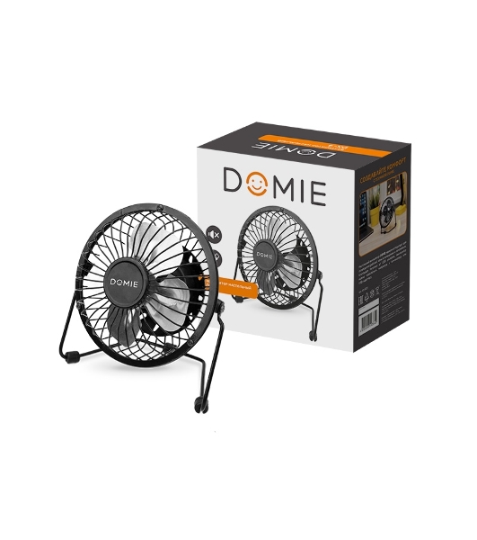 Вентилятор настольный DOMIE DX-4 USB черный