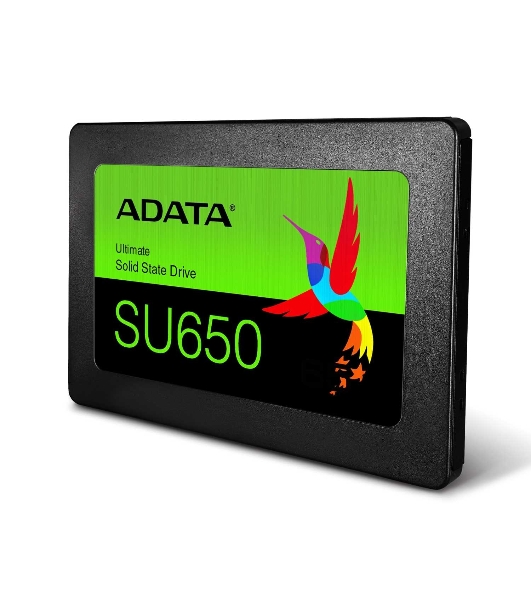 Накопитель SSD ADATA SU650, 960Gb, SATA III, 2.5', R/W 520/450