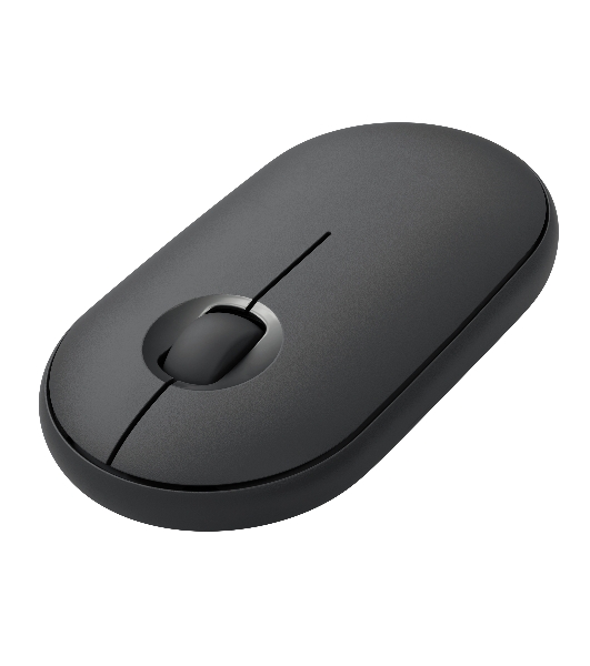 Мышь беспроводная Logitech Pebble M350 графитовый, 1000 dpi, радиоканал, Bluetooth, USB, кнопки - 3