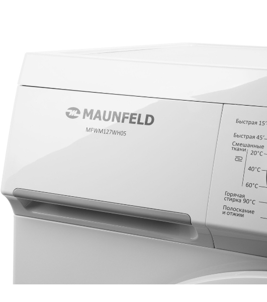 Стиральная машина Maunfeld MFWM127WH05 белый, загрузка фронтальная 7 кг, 1200 об/мин., класс: А+++