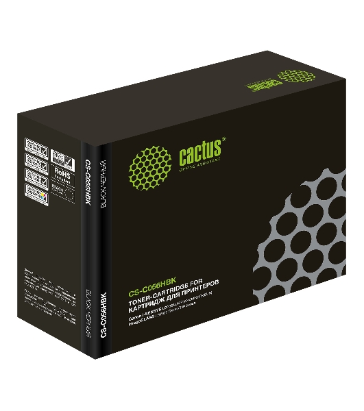 Картридж лазерный Cactus CS-C056HBK черный (21000 стр.) для Canon imageCLASS LBP320 Series/540 Series