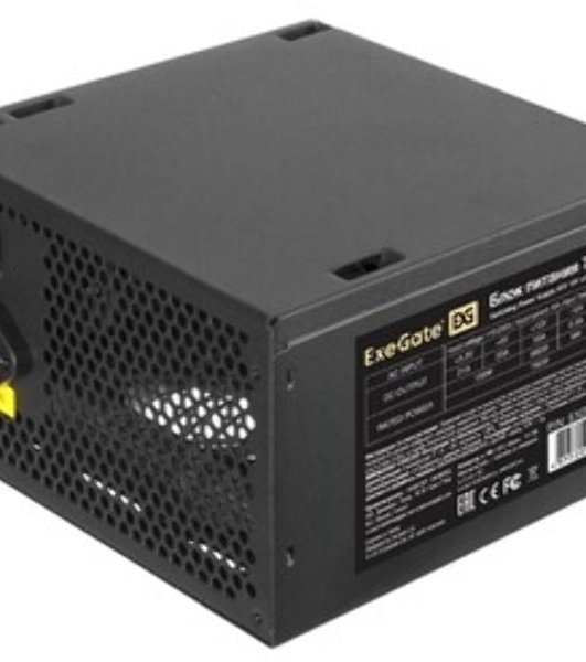 Блок питания ExeGate 750PPE (EX292335RUS), 750Вт, 120мм, черный