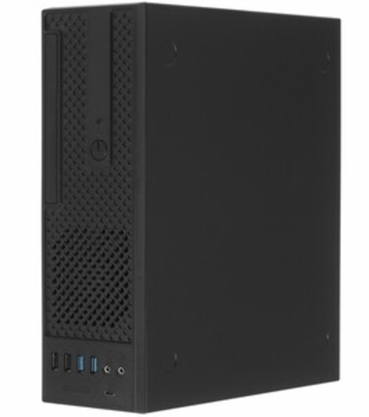 Компьютерный корпус Slim Desktop INWIN CJ708BL IP-S265AU7-2 80plus Bronze, U3*2+U2*2+A(HD)+TYPE 3.1C + FAN 80*15мм + intrusion switch INWIN Slim Case
