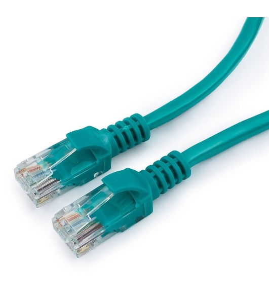 Патч-корд UTP Cablexpert cat.5e, 3м, литой, многожильный, зеленый