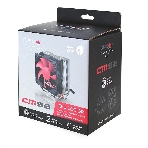 вентилятор CROWN Кулер для процессора CM-92 (Для Intel и AMD, TDP до 95 Ватт, 2шт. медных теплопроводных трубок, Гидродинамическии подшипник, Размер: 117*79*113 мм), фото21
