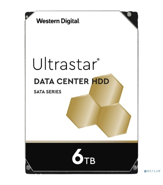 Жесткий диск Western Digital 6Tb 7200rpm HGST SATA-III 0B36039 HUS726T6TALE6L4 Ultrastar 7K6 256Mb 3.5'