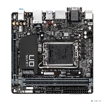 Материнская плата Gigabyte H610I DDR4, LGA 1700, Intel H610, 2xDDR4, 4xSATA, 1xM.2, 1xPCIe 4.0 x16, 1xHDMI, 1xVGA, 2xDP, 1x 1Gb LAN, 2xUSB-A 3.2 Gen 1, 4xUSB-A 2.0, 3x 3.5 мм, 7.1, Mini-ITX, фото15