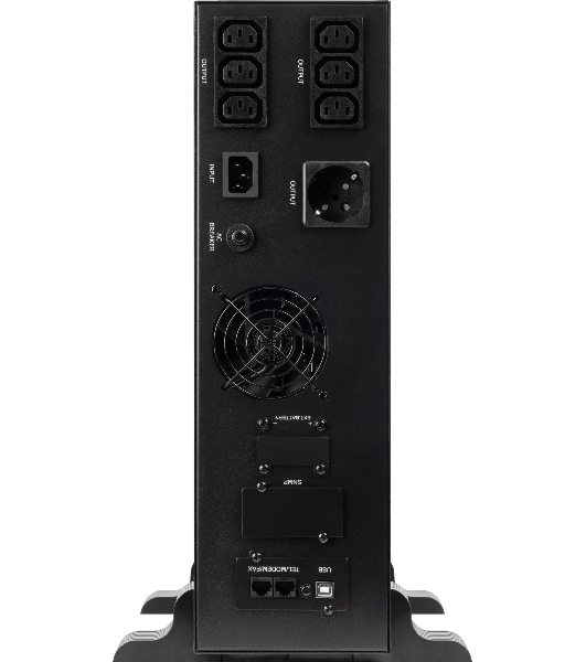 Источник бесперебойного питания SMARTWATT UPS DATA 3kVA Line-interactive SIN 3000VA/2400W (Euro x1, IEC C13 x6, USB, RJ11/RJ45 protection, SNMP, LCD