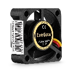 Вентилятор для корпуса ExeGate EX03010SB2P-5 черный, 30 мм, 9500 об/мин, 26 дБ, 3 pin, фото4