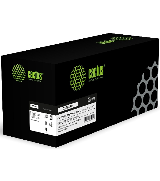 Картридж лазерный Cactus CS-TK3060 (TK-3060) черный (14500 стр.) для Kyocera ECOSYS M3145idn/M3645idn