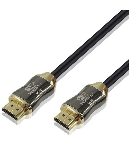 Кабель HDMI 19M/M,ver. 2.1, 8K@60 Hz 1.5m метал разъемы, нейлоновая оплетка Telecom TCG300-1.5M Кабель HDMI 19M/M,ver. 2.1, 8K@60 Hz 1.5m метал разъемы, нейлоновая оплетка Telecom