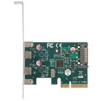 Контроллер ExeGate EXE-313 PCI-Ex4, 2*USB3.1 Type-C ext, разъем доп.питания (OEM), фото12
