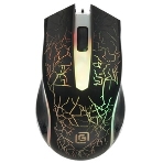 Мышь проводная Oklick 395M SHADOW черный, 1500 dpi, USB, кнопки - 3, фото5