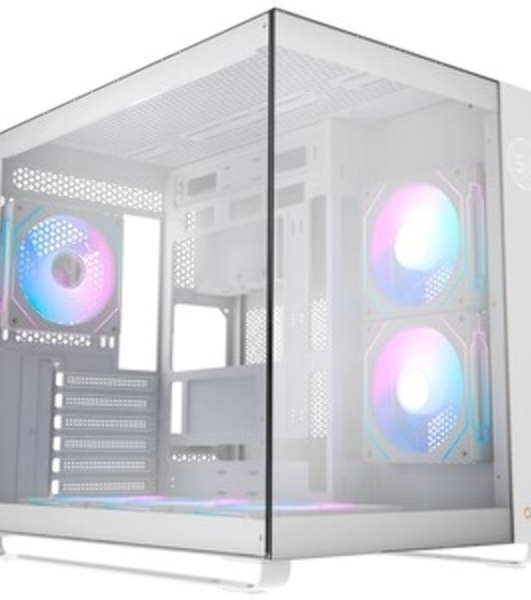 Компьютерный корпус Ocypus Iota C70 WH ARGb ATX/win/белый/6 ARGb fans/no PSU/Tempered Glass