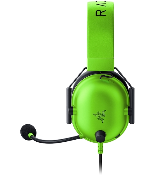 Гарнитура Razer Blackshark V2 X зеленый, проводная, 3.5 мм