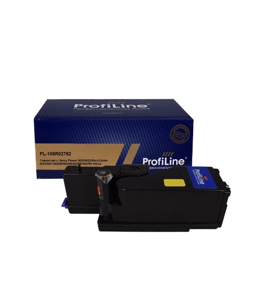 Картридж лазерный ProfiLine PL-106R02762 для принтеров Xerox Phaser 6020/6022/WorkCentre 6025/6027 Yellow 1000 копий