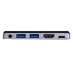 Многопортовая сверх-портативная док-станция ATEN USB-C Travel Dock with Power Pass-Through, фото3