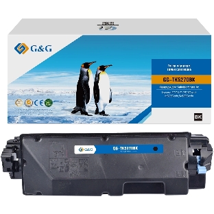 Картридж лазерный G&G GG-TK-5270BK (TK5270BK) черный (8000 стр.) для Kyocera ECOSYS P6230cdn/M6230cidn/M6630cidn