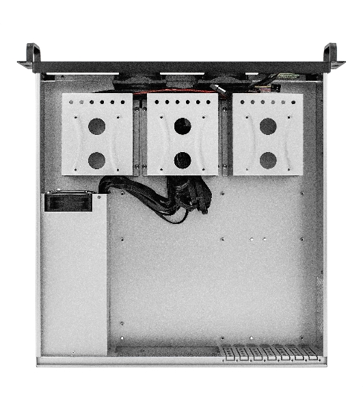 Серверный корпус ExeGate Pro 2U450-06 (RM 19', высота 2U, глубина 450, БП 2U-500ADS, 2*USB)