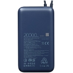 Портативный аккумулятор Xiaomi 33W Power Bank 20000mAh (встроенный кабель) синий GL, фото7
