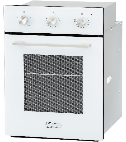 Электрический духовой шкаф Krona BREVE 45 WH, встраиваемый
