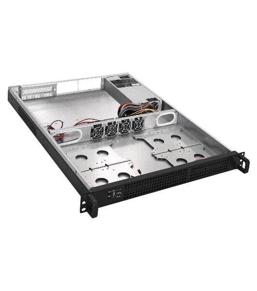 Серверный корпус ExeGate Pro EX293171RUS 1U550-04 (RM 19', высота 1U, глубина 550, БП 1U-1000ADS, USB)