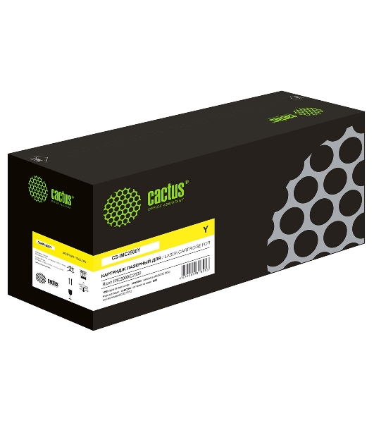 Картридж лазерный Cactus CS-IMC2500Y (842312) желтый (10500 стр.) для Ricoh IMC2000/C2500