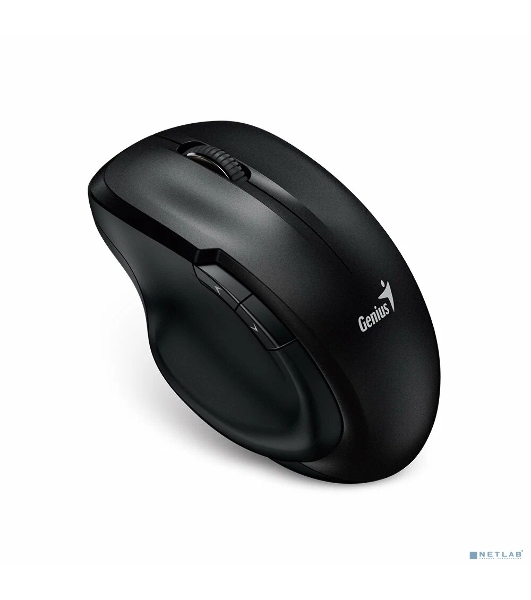 Мышь беспроводная Genius Ergo 8200S черный, 1200 dpi, радиоканал, USB, кнопки - 5