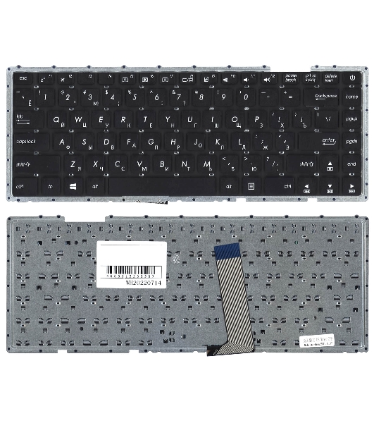 Клавиатура для ноутбука Asus X442 X442UA черная