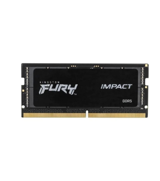 Оперативная память Kingston Fury Impact, DDR5, 8GB (1x8GB), 4800MHz, CL38 SO-DIMM